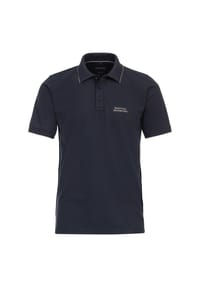 CASAMODA - Herren Polo-Shirt uni - Dunkelblau