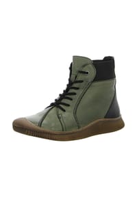 GeMiNi® - Schnürstiefelette - grau/schwarz
