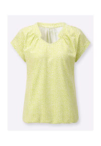 Witt - Kurzarm-Shirt - khaki-ecru-bedruckt