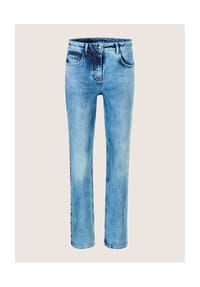 MADELEINE - Kurzgröße: High Waist Five-Pocket-Jeans - bleached