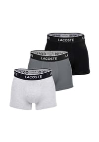 LACOSTE - Trunks, 3er Pack, für Herren - 001 WHITE