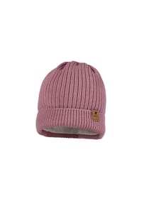 maximo® - BABY-Umschlagmütze, Rippe Futter - cork washed