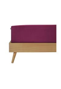 SCHIESSER - Spannbettlaken Flexi - Aubergine