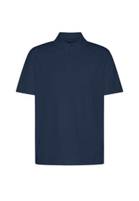 bugatti - HERREN POLO 1/2 ARM, 380 MARINE, L - 040 BEIGE