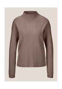 MADELEINE - Kaschmir-Pullover mit Pointelle-Muster - cappuccino