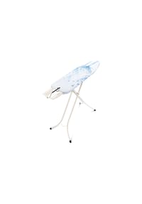 brabantia - Bügelbrett 110x30 cm, mit Dampfstopmulde, Rohrgestell 22 mm, Cotton Flower / Ivory - Cotton Flower / Ivory