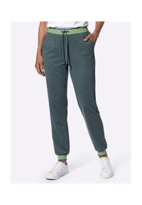 Sieh an! - Freizeithose - petrol-meliert