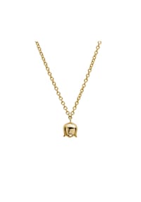 LYOMI - Collier 585/- Gold 1 Diamant Lab Grown 0,25ct. - gelb
