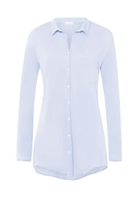 HANRO - Nachthemd Cotton Deluxe - blue glow