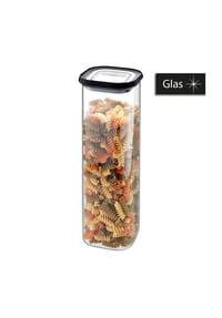 GEFU® Vorratsdose - PANTRY - SCHWARZ/SILBER