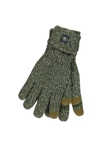 LERROS - Herren Strickhandschuh, Fleece-gefüttert - BLACK