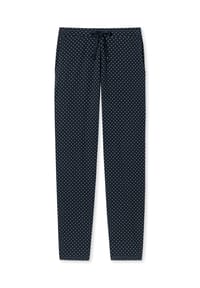 SCHIESSER - Mix & Relax Schlafanzug-Hose, Tunnelzug, Gummibund, für Damen - BLAU-PUNKTE