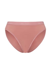 BeeDees® - Damen Slip Microfun Tai mit Elastikbund - aubergine