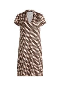 BETTY BARCLAY - Sommerkleid kurzarm - Dark Blue/Brown