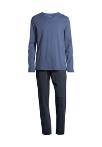 SCHIESSER - Schlafanzug Night & Home - Blau gestreift