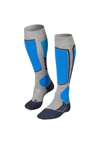 FALKE - SK2 Intermediate Skisocken, mittelstarke Polsterung, für Herren - 3400 LIGHT GREY