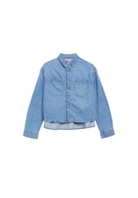 s.Oliver - Jeanshemd, Baumwolle, für Damen - 53Y4 BLUE