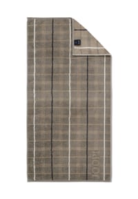 JOOP! CONTOUR CHECKED Handtuch-Set 50x100 cm, Taupe - JOOP! CONTOUR - Braun