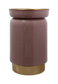 Kayoom - Beistelltisch Art Deco 175 - altrosa - gold