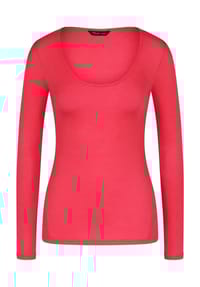 Triumph - Beauty Layers Loungewear-Oberteil, U-Ausschnitt, für Damen - 0004 BLACK