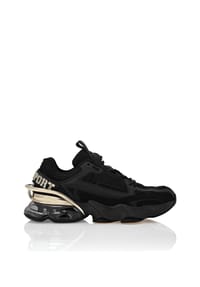 PLEIN SPORT - Runner Sneaker PS - black/black