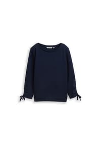 DENIM TOM TAILOR - Sweatshirt, Schnürung, für Damen - 10668 BLUE