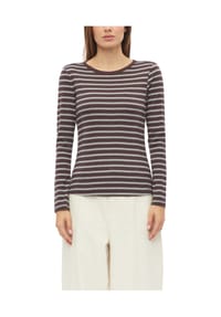 s.Oliver - Langarmshirt, Baumwolle, für Damen - 49G6 LILAC/PINK