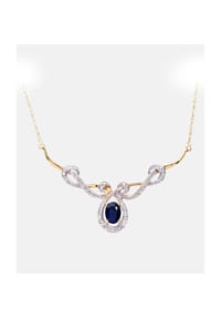 Diamant L'eternel - Halskette, mit Diamant, 375 Gelbgold - gold