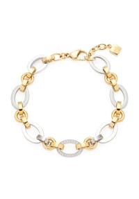 LEONARDO - Damen Armband, Edelstahl - GOLD/SILBER