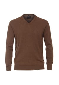 CASAMODA - Herren Pullover uni - Schwarz