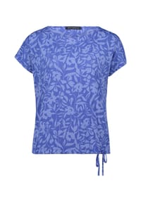 BETTY BARCLAY - Printshirt mit Tunnelzug - Adria Blue