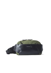 7clouds® - Hüfttasche Hent 7.1 - black-mud green