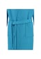 VOSSEN® Bademäntel unisex Kurzmantel Rom turquoise - 5570 Bild 3