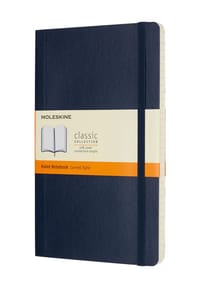 MOLESKINE® - Notizbuch "Classic Large", A5, liniert, Softcover - SAPHIR