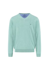 FYNCH-HATTON® - Pullover, V-Ausschnitt, für Herren - 826 WINTER WHITE