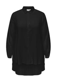 ONLY CARMAKOMA - Hemdbluse "Freyja", Ballonärmel, für Damen - 177911 BLACK
