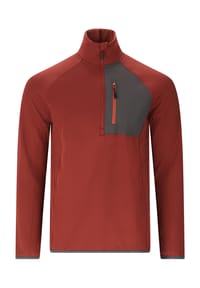 WHISTLER - Midlayer Helge Im atmungsaktiven und dehnbaren Design - 1011 Dark Grey Melange