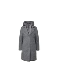 S.Oliver Red Label - Blazermantel, Reverskragen, für Damen - 97W2  GREY/BLACK