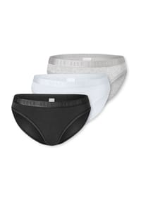ELLE - Super Soft Slip, 3er-Pack, für Damen - 900 ASSORTED