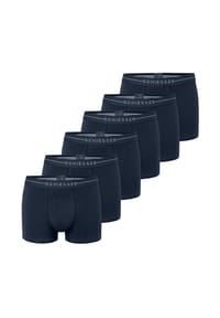 SCHIESSER - Retro Short / Pant 6er Pack Cotton Flex - Blau