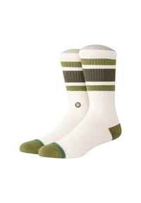 STANCE - Unisex Socken - Boyd ST, Logo, Streifen, Crew Socken - Grau