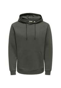 ONLY & SONS - Kapuzensweatshirt Ceres Hoodie - dunkelrot