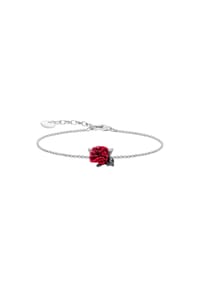Thomas Sabo - Armband Roses Romance - silber, rot