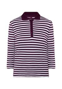 GALERIA - Poloshirt Tilda, 3/4-Ärmel, für Damen - BERRY-WINE