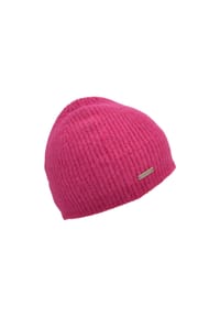SEEBERGER - Beanie, Emblem, für Damen - 10 BLACK