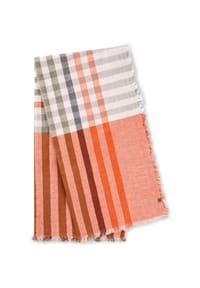 camel active - Schal aus Baumwollmix - Hellblau