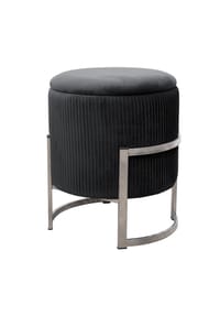 Akord - Porto Pouf mit Stauraum - graphit