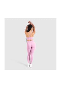 SMILODOX - Sport BH Batik Scrunch - Beige