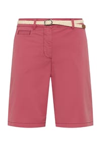 TOM TAILOR - Chino-Shorts, Bindegürtel, für Damen - 11183 COZY PINK