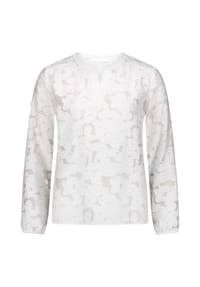 BETTY & CO - Schlupfbluse mit Muster - Rohweiß